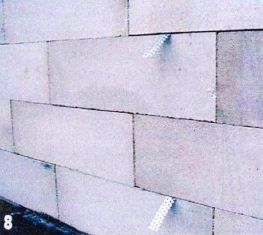 Стена из газобетона и пенобетона Стена из газобетона и пенобетона